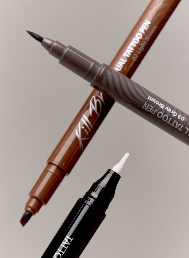 Kill Brow Dual Tattoo Pen Set (0.3g/1.2g)