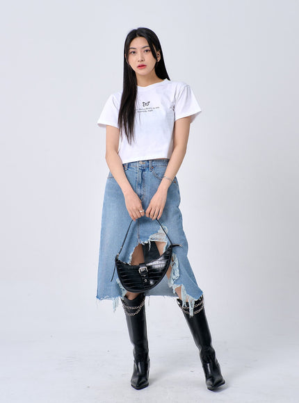 Faux Leather Shoulder Bag BA325