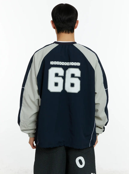 mens-racing-nylon-colorblock-drawstring-sweatshirt-if511