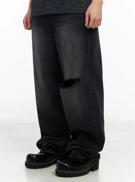 Men's Distressed Baggy Jeans IA501