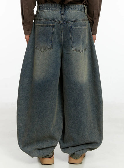 Men's Oversized Balloon Jeans ID524