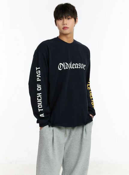 Men's Graphic Long Sleeve Tee IM502