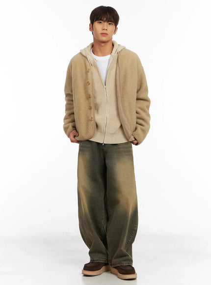 mens-sherpa-fleece-button-up-jacket-id511