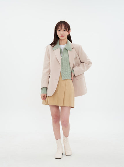 Modern Daily Jacket and Belt Set BA01