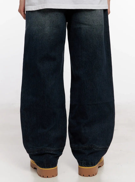 Men's Wester Wide Leg Jeans IO528