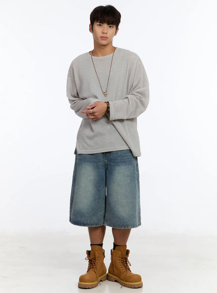 mens-waffle-knit-long-sleeve-top-im530
