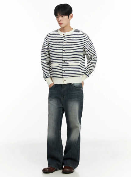 mens-striped-waffle-knit-cardigan-if517