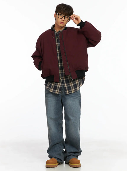 Men's Plaid Shirt IJ514