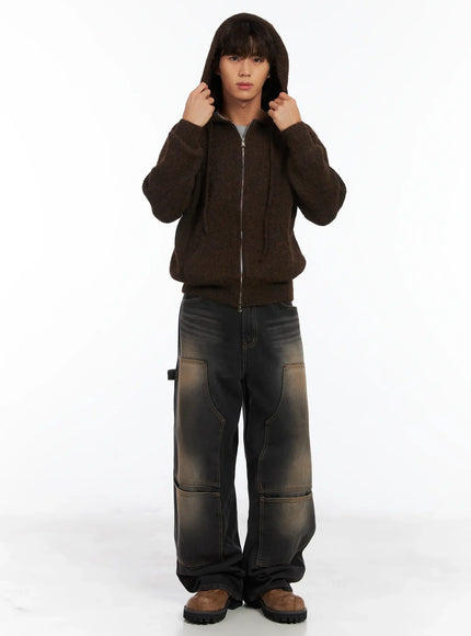 mens-brushed-wool-knit-zip-up-hoodie-id511