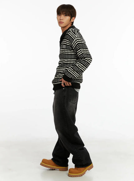 mens-striped-henley-knit-hoodie-id524