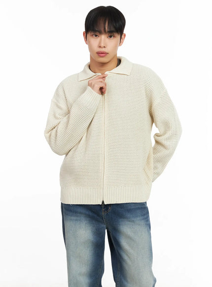 mens-waffle-knit-zip-up-cardigan-im511