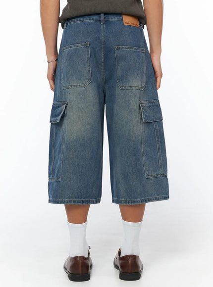 mens-vintage-denim-cargo-shorts-iu503