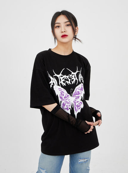 Butterfly Oversized Tee BM321