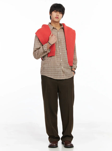 mens-plaid-button-down-shirt-ij512