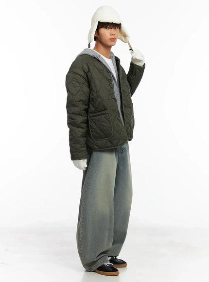 Men's Relaxed Fit Wide Jeans ID511