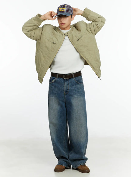 mens-double-zip-rider-bomber-jacket-if511