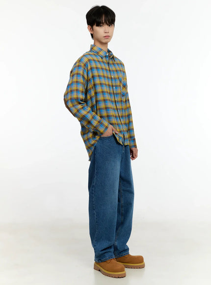 Men's Wide Leg Jeans IN503