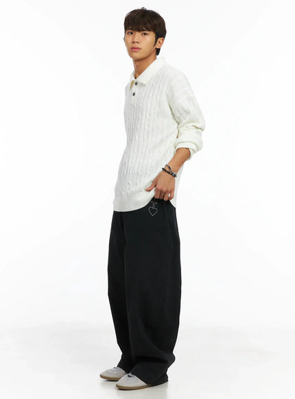 mens-heart-stud-wide-leg-jeans-ij514