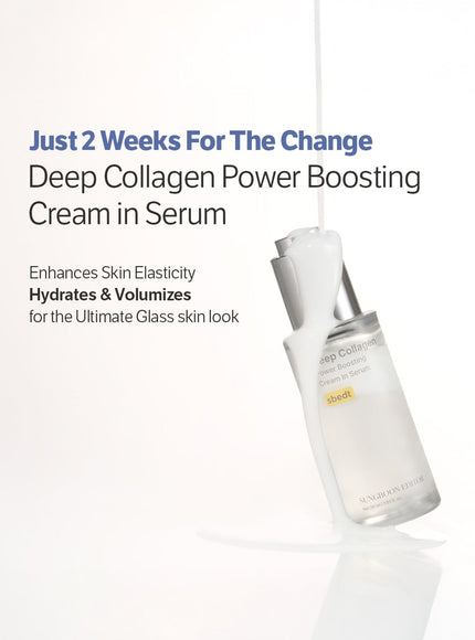 Deep Collagen Power Boosting Cream In Serum (30ml)