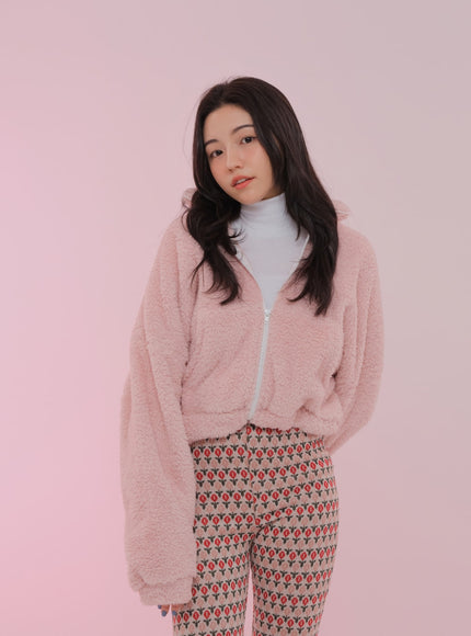 Floral Print Bootcut Pants BS-A27121102