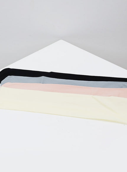 Sheer Ribbed Socks BY27