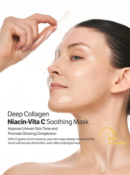 Deep Collagen Niacin-Vita C Brightening Mask (37g, 1ea)