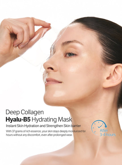 Deep Collagen Hyalu-B5 Hydrating Mask (37g, 1ea)