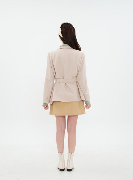 Modern Daily Jacket and Belt Set BA01