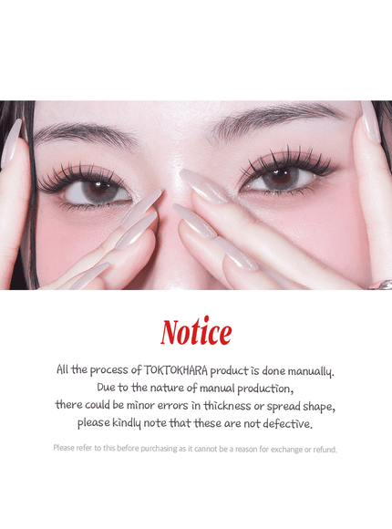 TOKTOKHARA No Glue Eyelash (54pcs)