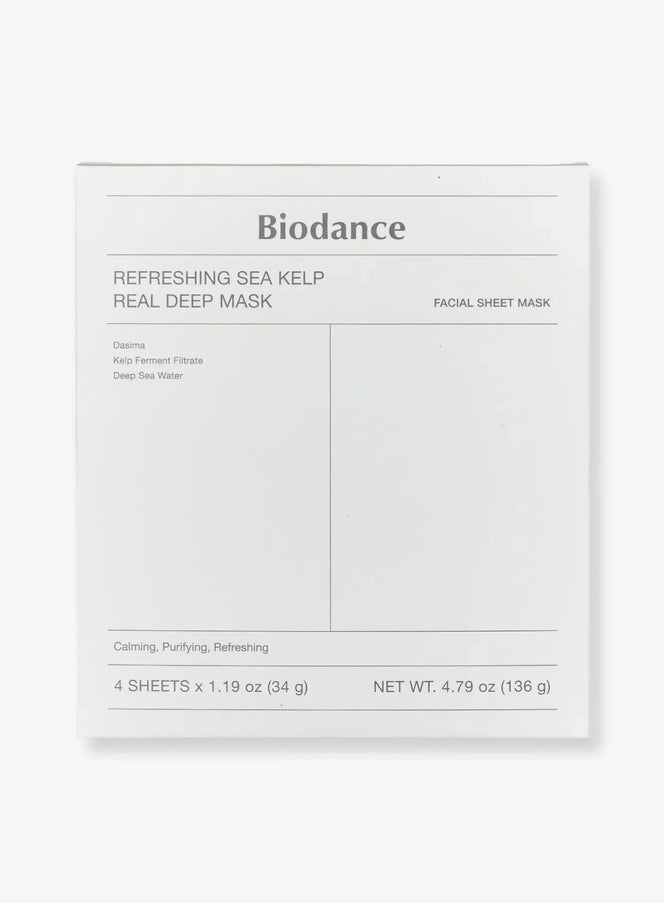 Refreshing Sea Kelp Real Deep Mask Set (34g*4ea)