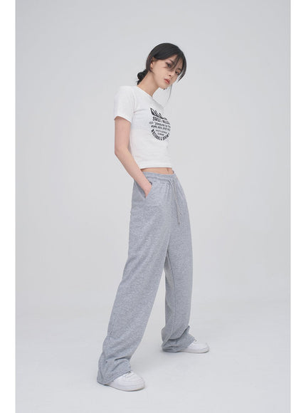 Wide Leg Track Pants CM03