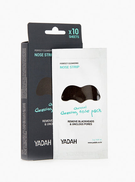 Charcoal Cleansing Nose Pack (10pcs)