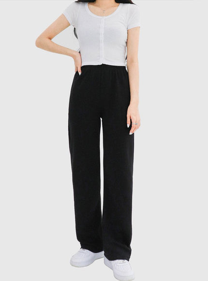 High-Waisted Sweat Pants CA28