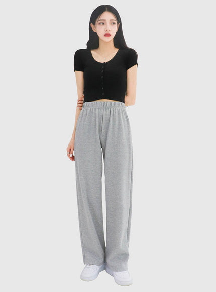 High-Waisted Sweat Pants CA28