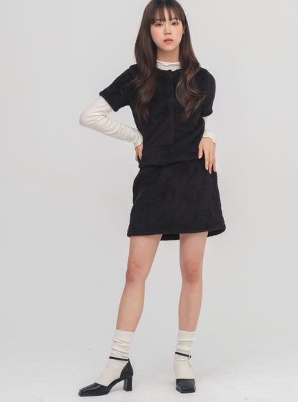 Square Mary Jane Mid Heels