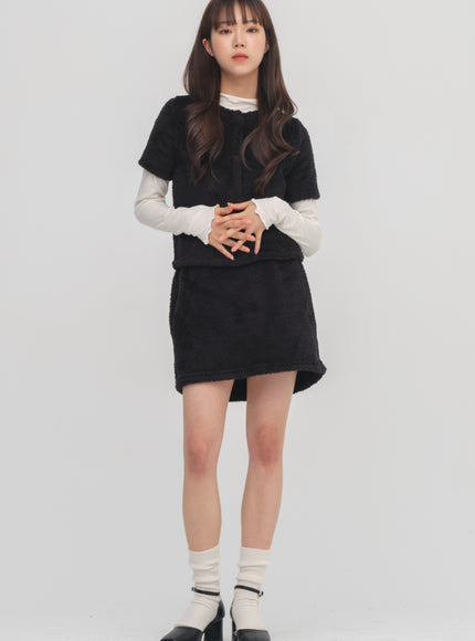 Square Mary Jane Mid Heels