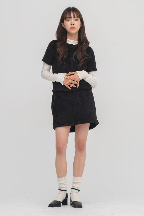 Square Mary Jane Mid Heels