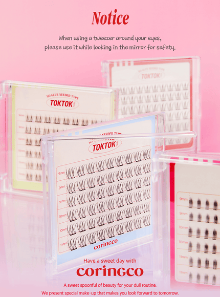 TOKTOKHARA No Glue Eyelash (54pcs)