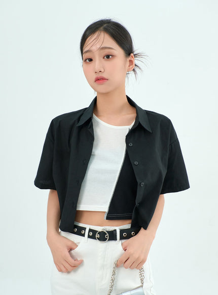 Two Color Unbalanced Top BY308