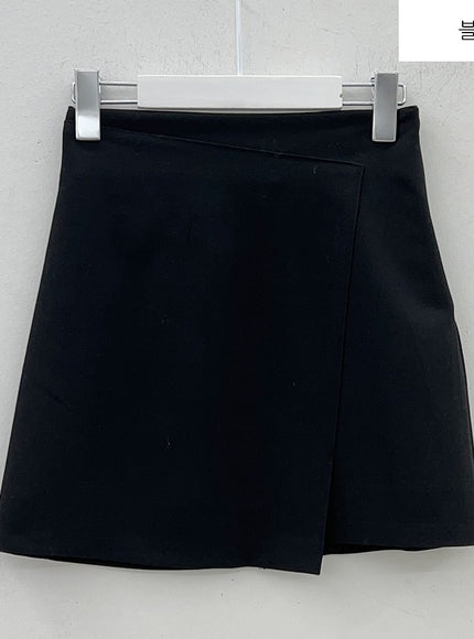 Wrap Style Mini Skirt BS-B11010502