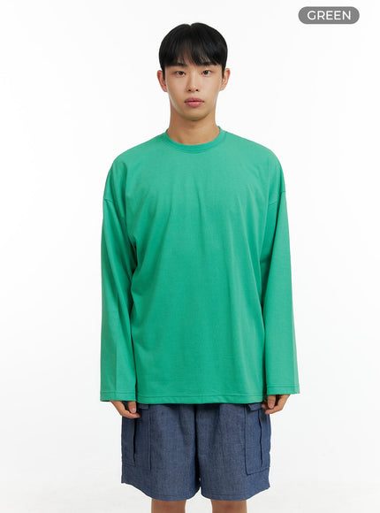 mens-cotton-long-sleeve-cl429 / green