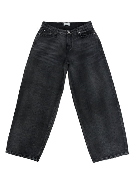 nadia-washed-low-waist-baggy-jeans-co424 / black