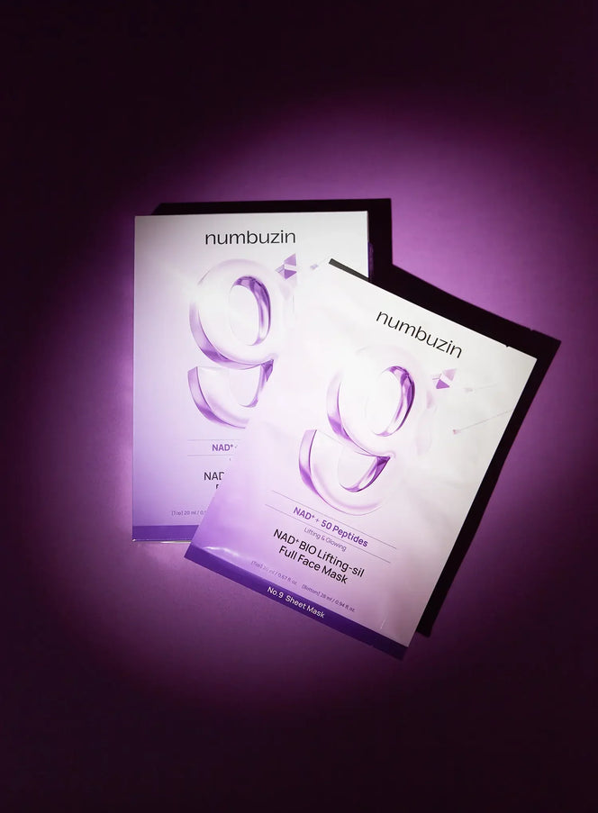 No. 9 NAD Bio Lifting-sil Full Face Pack Sheet (4ea+GWP) (20ml/28ml)