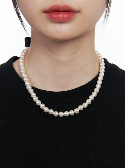 Pearl Bead Strand Necklace IN514