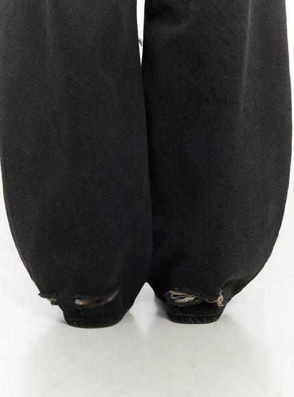 Quincy Distressed Baggy Jeans CF527