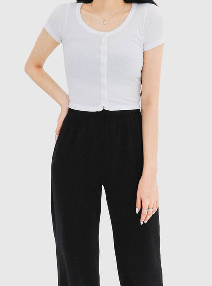 High-Waisted Sweat Pants CA28