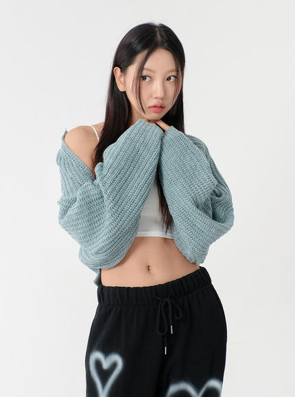 Knit Bolero Shrug C2001