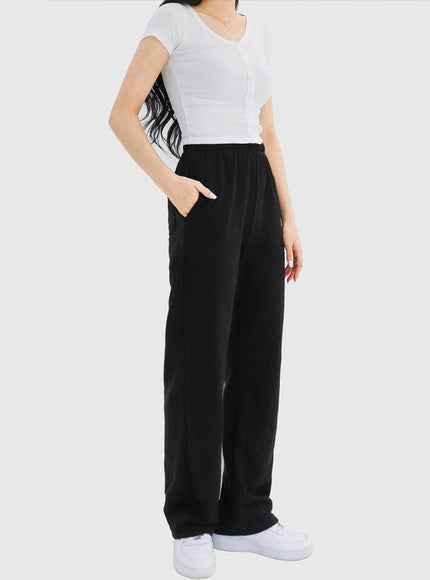 High-Waisted Sweat Pants CA28