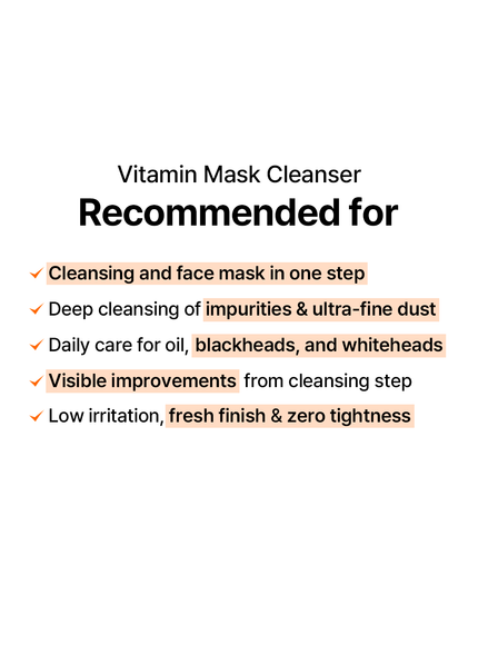 Freshly Juiced Vitamin Mask Cleanser (150ml)