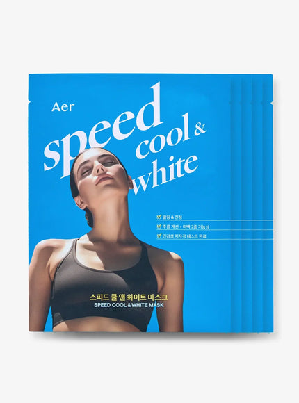 Speed Cool & White Mask Pack (5pcs)